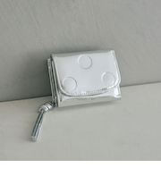 【別注】＜perche＞三つ折り ドット ウォレット / 財布