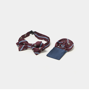 ボウタイ チーフ セット（クレスト） / キッズ  手洗い可能