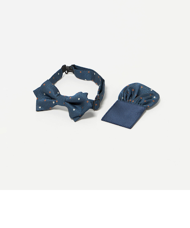 ボウタイ チーフ セット（ドット） / キッズ 手洗い可能