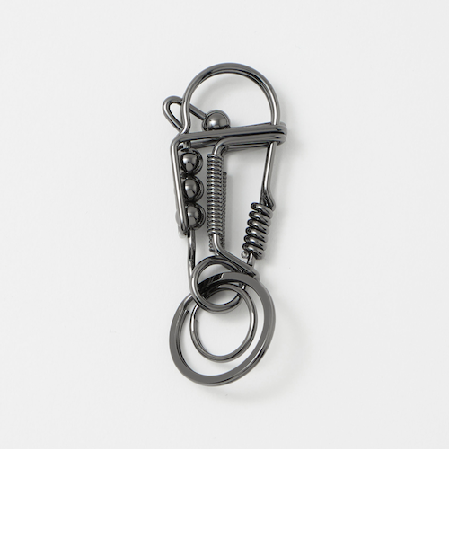 DETAIL＞ワイヤー カラビナ キーホルダー｜グリーンレーベル