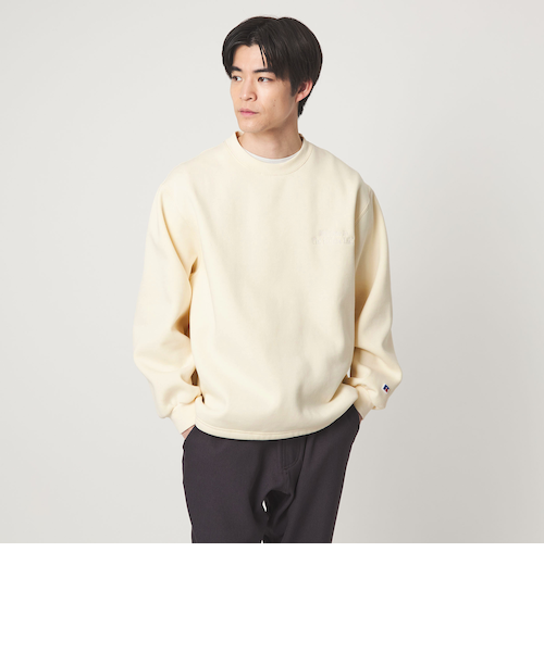 別注】＜RUSSELL ATHLETIC＞GLR クルーネック スウェット｜グリーン