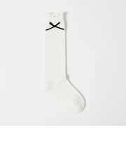 リボン ハイソックス / 靴下 / キッズ 17cm―19cm