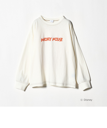 【別注】＜Disney＞キャラクター ロングスリーブTシャツ / キッズ 140cm―150cm