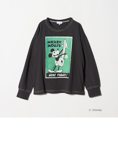 【別注】＜Disney＞キャラクター ロングスリーブTシャツ / キッズ 140cm―150cm