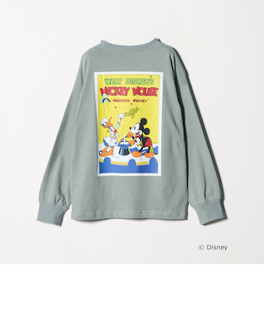 【別注】＜Disney＞キャラクター ロングスリーブTシャツ / キッズ 140cm―150cm