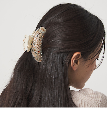 <SUI AVA>ヘアクリップ M(ストーン)