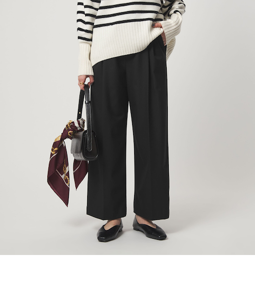 イージー 2タック ワイド パンツ｜グリーンレーベル リラクシングの