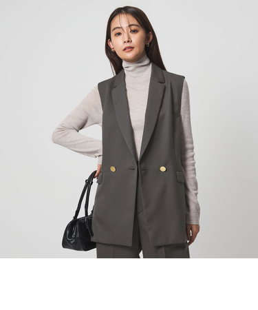 Greed グリード テーラード ジレ ウォッシャブル