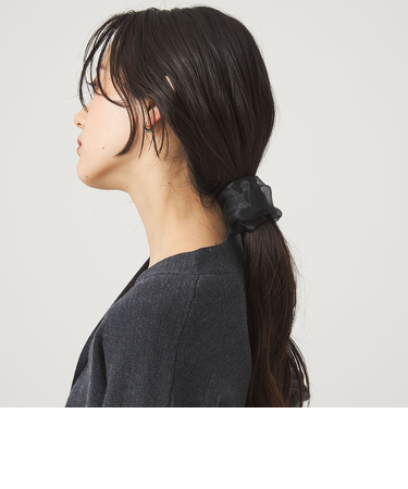 【WEB限定】チュール ヘアカフ(無地)