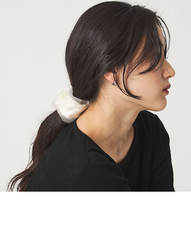 【WEB限定】チュール ヘアカフ(無地)