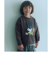 ＜PEANUTS＞コラボレーション MLB 裏毛 スウェット /トレーナー / キッズ  100cm-130cm