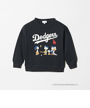 ＜PEANUTS＞コラボレーション MLB 裏毛 スウェット /トレーナー / キッズ  100cm-130cm