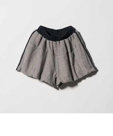 ボーダーバルーン キュロットパンツ / キッズ  110cm-130cm