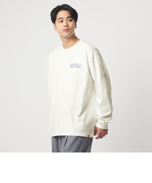 【別注】＜Manhattan Portage＞プリント 長袖 Tシャツ