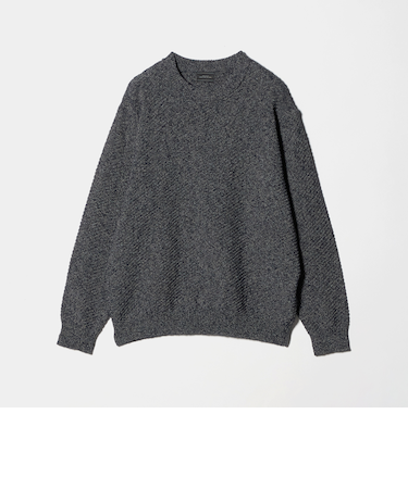 ミックスカラー クルーネック ニット