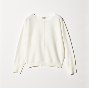 ブライト フォルム ドルマン プルオーバー ニット