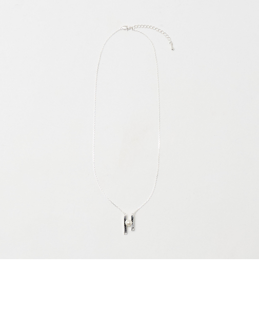 ＜anisotea＞APrl バー ネックレス