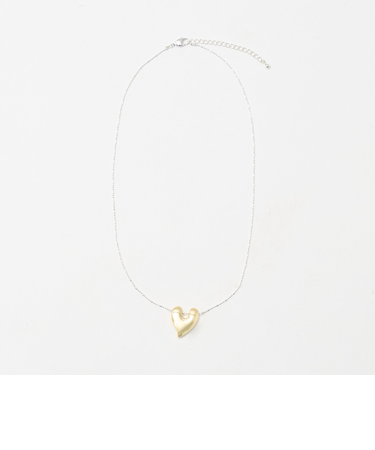 ＜anisotea＞Two ハート ネックレス