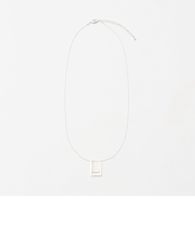 ＜anisotea＞Two スクエア ネックレス