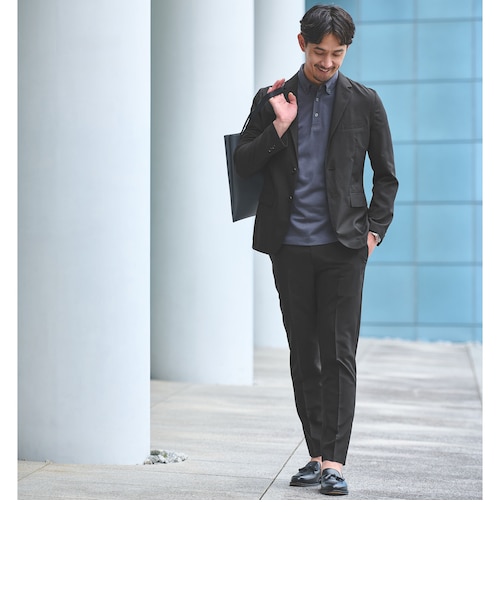 JUST fit ドライポリエステル ナロー セットアップ ―吸水速乾― WEB限定】JUST fit ドライポリエステル ナロー セットアップ -吸水速乾