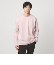 オーガニック コットン ポンチ クルーネック Tシャツ