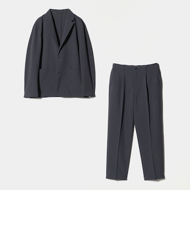 【WEB限定】JUST fit ドライポリエステル リラックス セットアップ -吸水速乾-