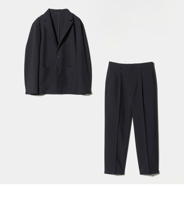 【WEB限定】JUST fit ドライポリエステル リラックス セットアップ -吸水速乾-