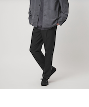 【WEB限定】JUST fit ドライポリエステル 1プリーツ イージースラックス -吸水速乾-