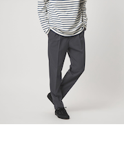 【WEB限定】JUST fit ドライポリエステル 1プリーツ イージースラックス -吸水速乾-