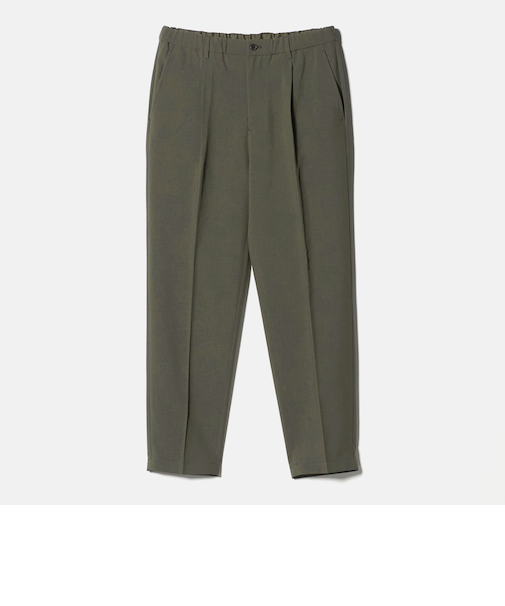 【WEB限定】JUST fit ドライポリエステル 1プリーツ イージースラックス -吸水速乾-