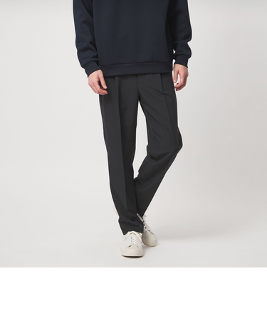 【WEB限定】JUST fit ドライポリエステル 1プリーツ イージースラックス -吸水速乾-