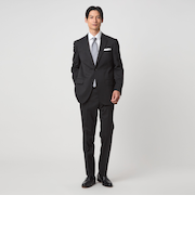 MODERATION SUIT 2B HC/BW- モデレーション スーツ ジャケット & パンツ 上下セット 裾仕上げ済 -ストレッチ-