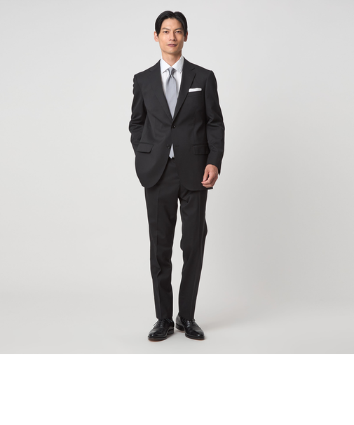 MODERATION SUIT 2B HC/BW- モデレーション スーツ ジャケット ＆ パンツ 上下セット 裾仕上げ済 -ストレッチ-
