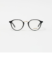 コンビフレーム クリアレンズ メガネ