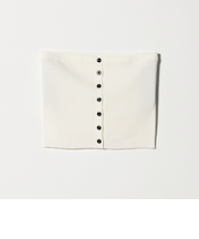 リブ ニット ビスチェ ウォッシャブル