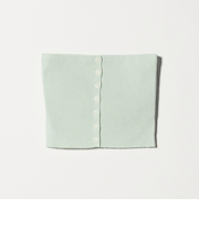 リブ ニット ビスチェ ウォッシャブル