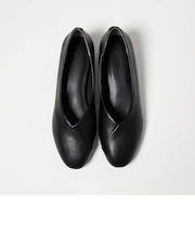 ラウンド キリカエ Vカット パンプス 撥水