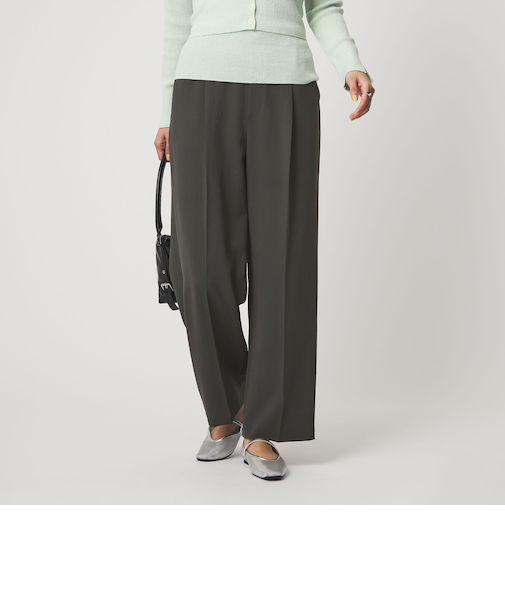 イージー ストレート パンツ