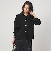 パフニット カーディガン ウォッシャブル