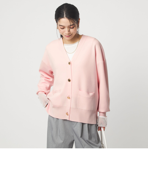 パフニット カーディガン ウォッシャブル