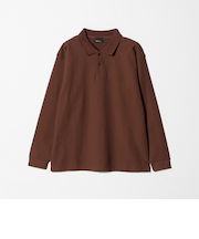 【WEB限定】ドライ クリーン ロングスリーブ ポロシャツ -吸水速乾・抗菌-