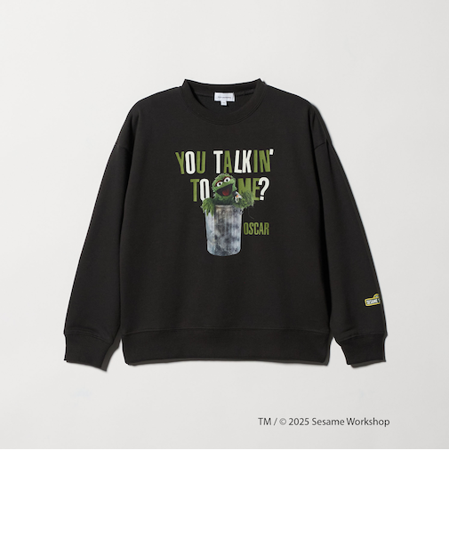 【別注】＜SESAME STREET＞裏毛 プルオーバー / トレーナー / キッズ  140cm-150cm