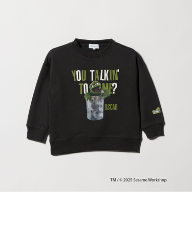 【別注】＜SESAME STREET＞裏毛 プルオーバー / トレーナー / キッズ  100cm-130cm