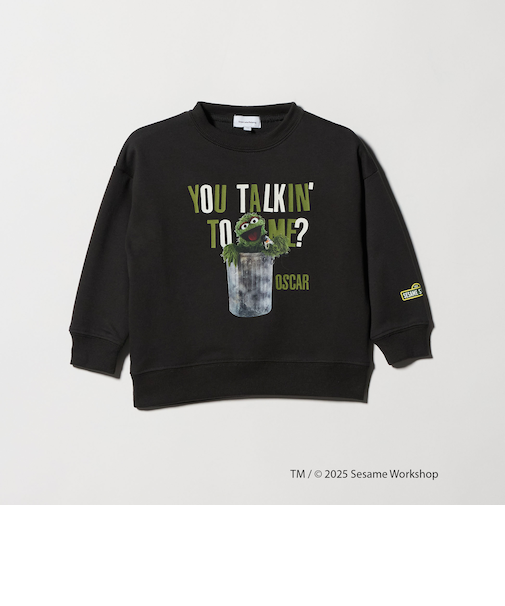 【別注】＜SESAME STREET＞裏毛 プルオーバー / トレーナー / キッズ  100cm-130cm