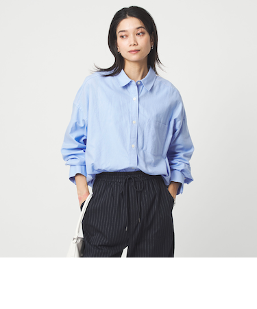 ［size SHORTあり］オックス オーバー シャツ