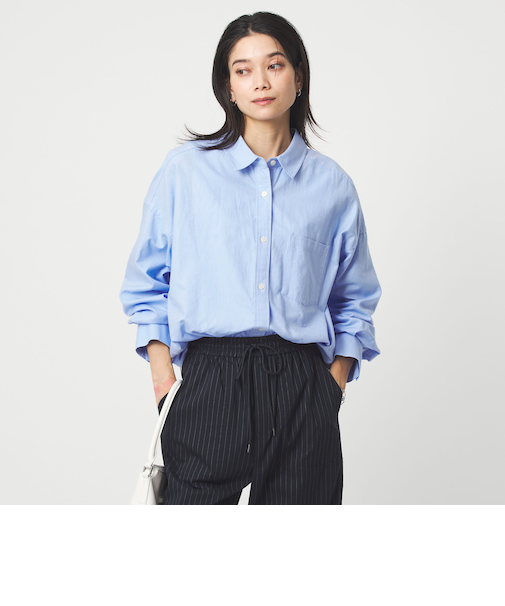 ［size SHORTあり］オックス オーバー シャツ