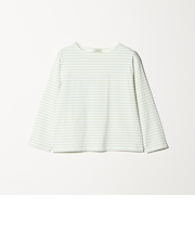 ボーダー ロングスリーブ カットソー