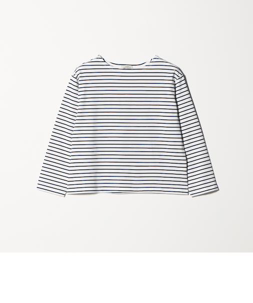 ボーダー ロングスリーブ カットソー