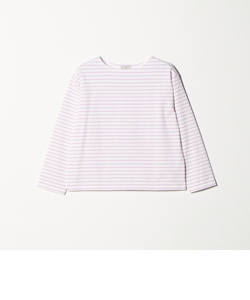 ボーダー ロングスリーブ カットソー