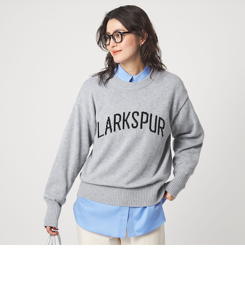 ロゴ ニット プルオーバー 2 ウォッシャブル｜グリーンレーベル